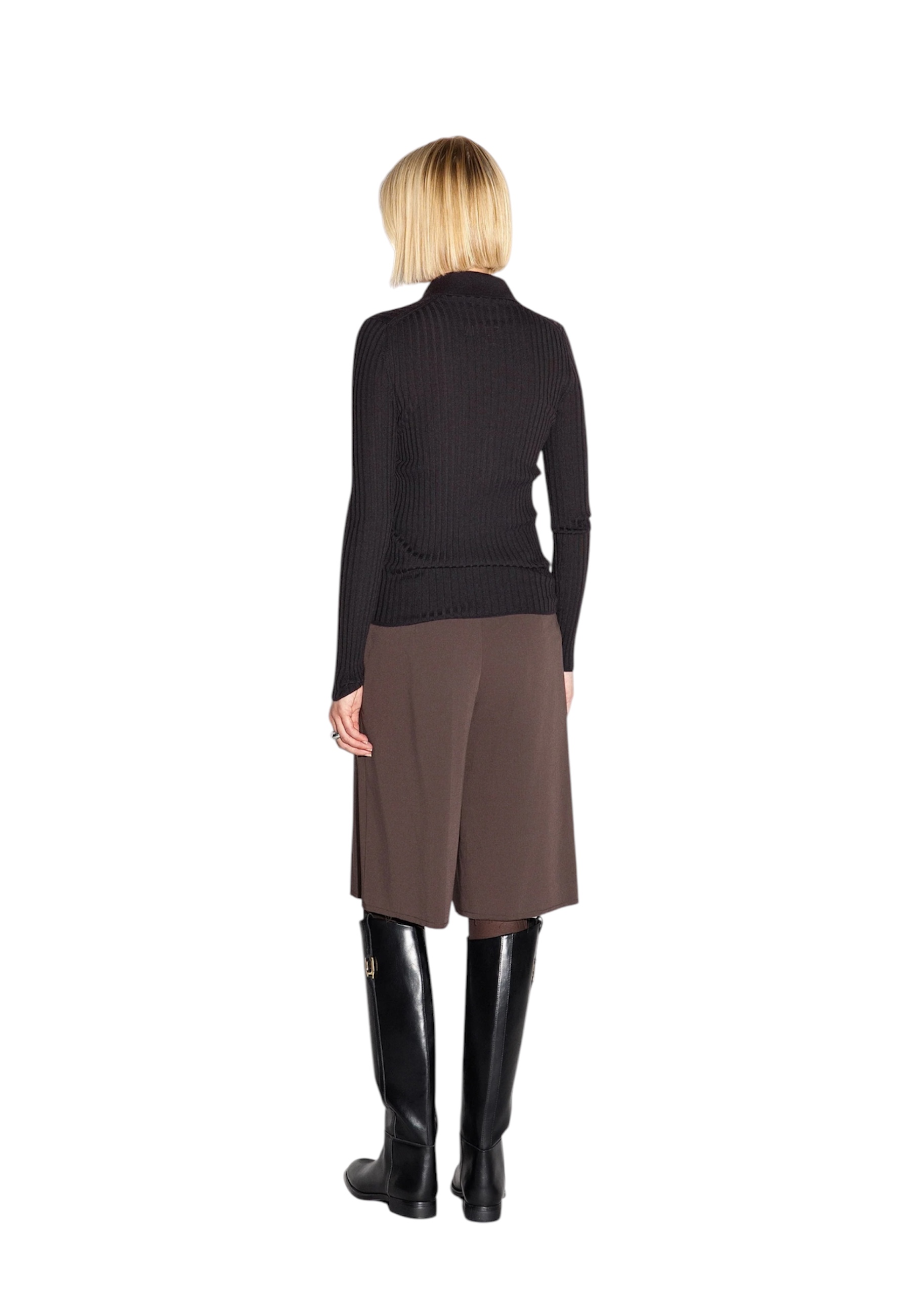 Polo in maglia Donna AKEP a costine 