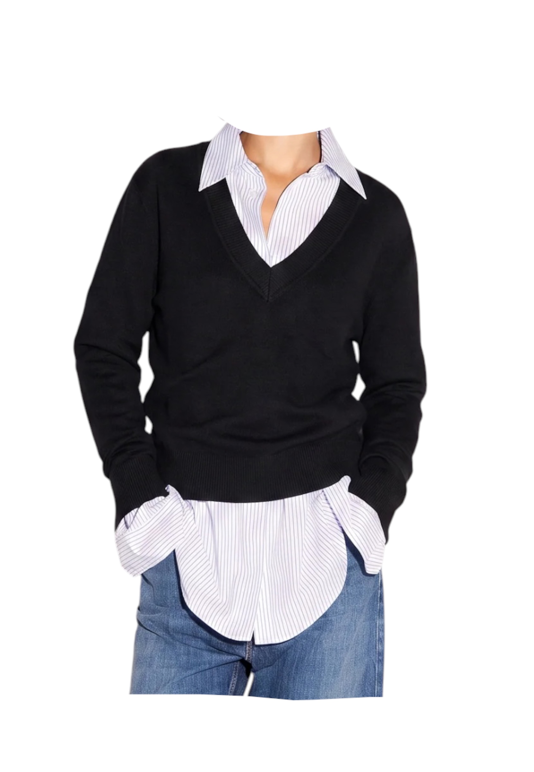 Maglia morbida Donna AKEP scollo V 