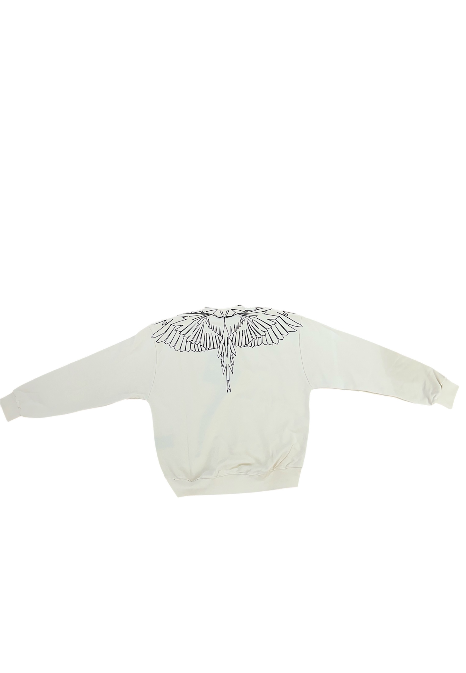 Vrouwen crew hals sweatshirt County Of Milan zwarte vleugels