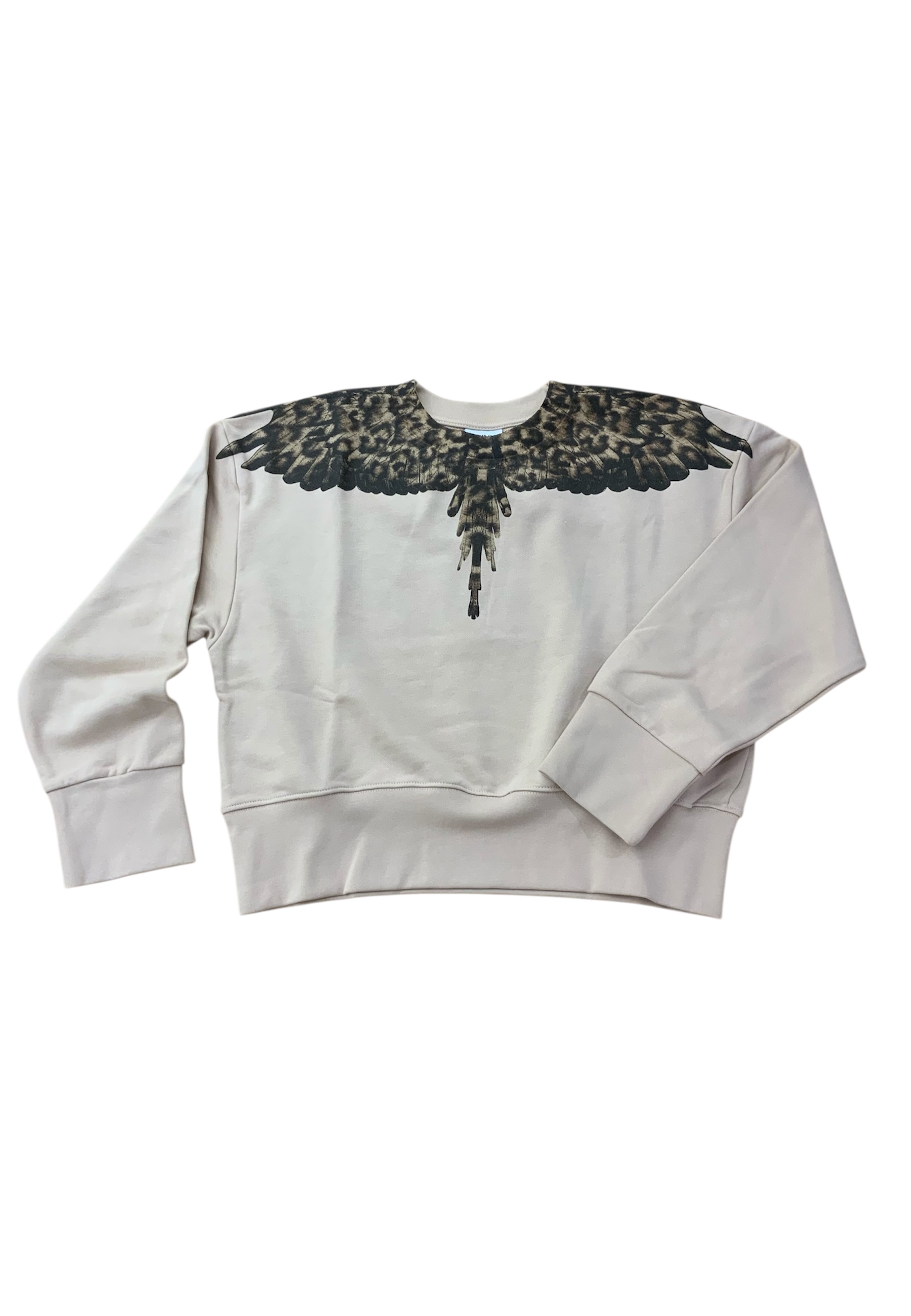 Vrouwen crew hals sweatshirt County Of Milan print vleugels dierbaarer