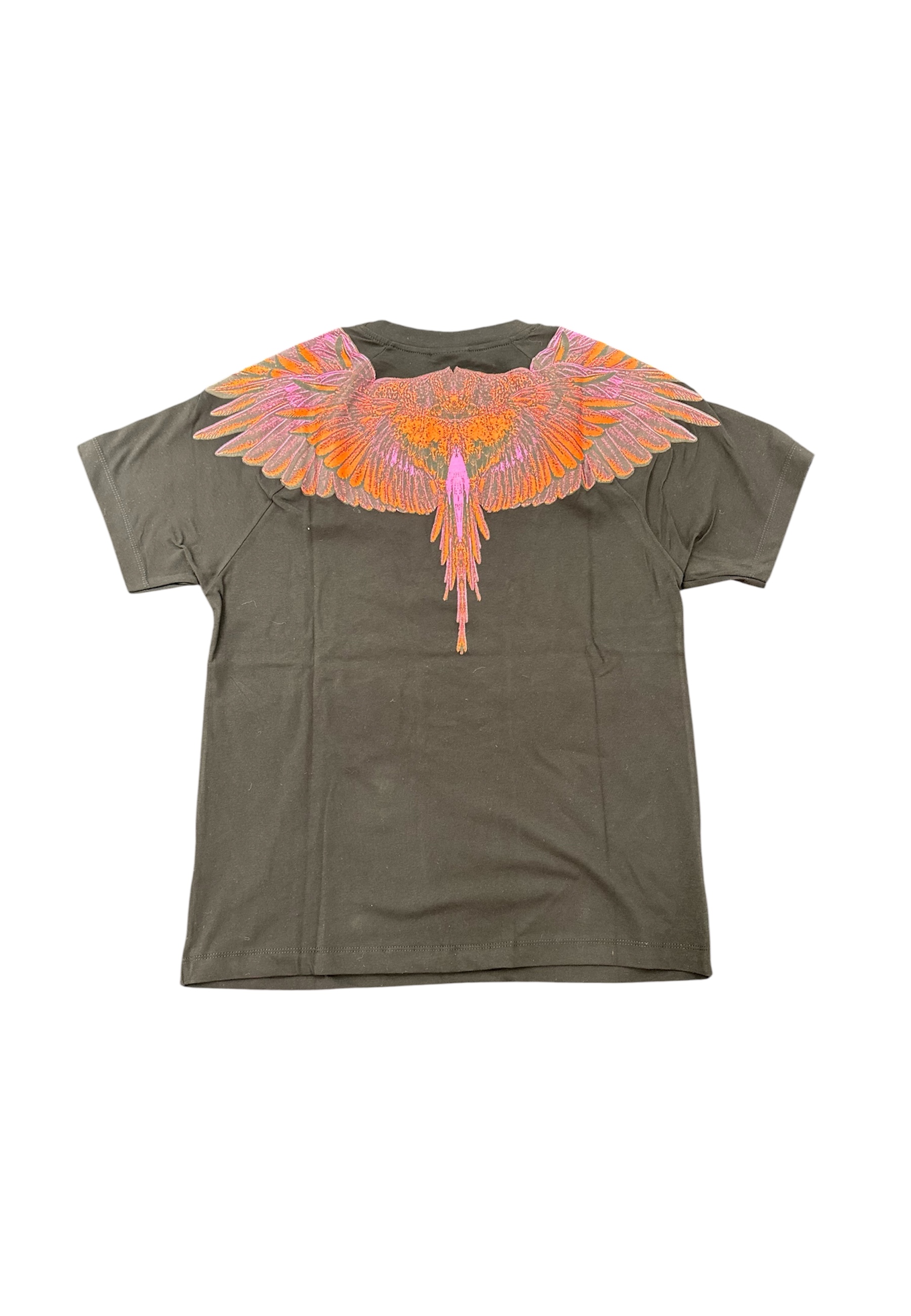 T-shirt half sleeve Woman County Of Milan print wings purple