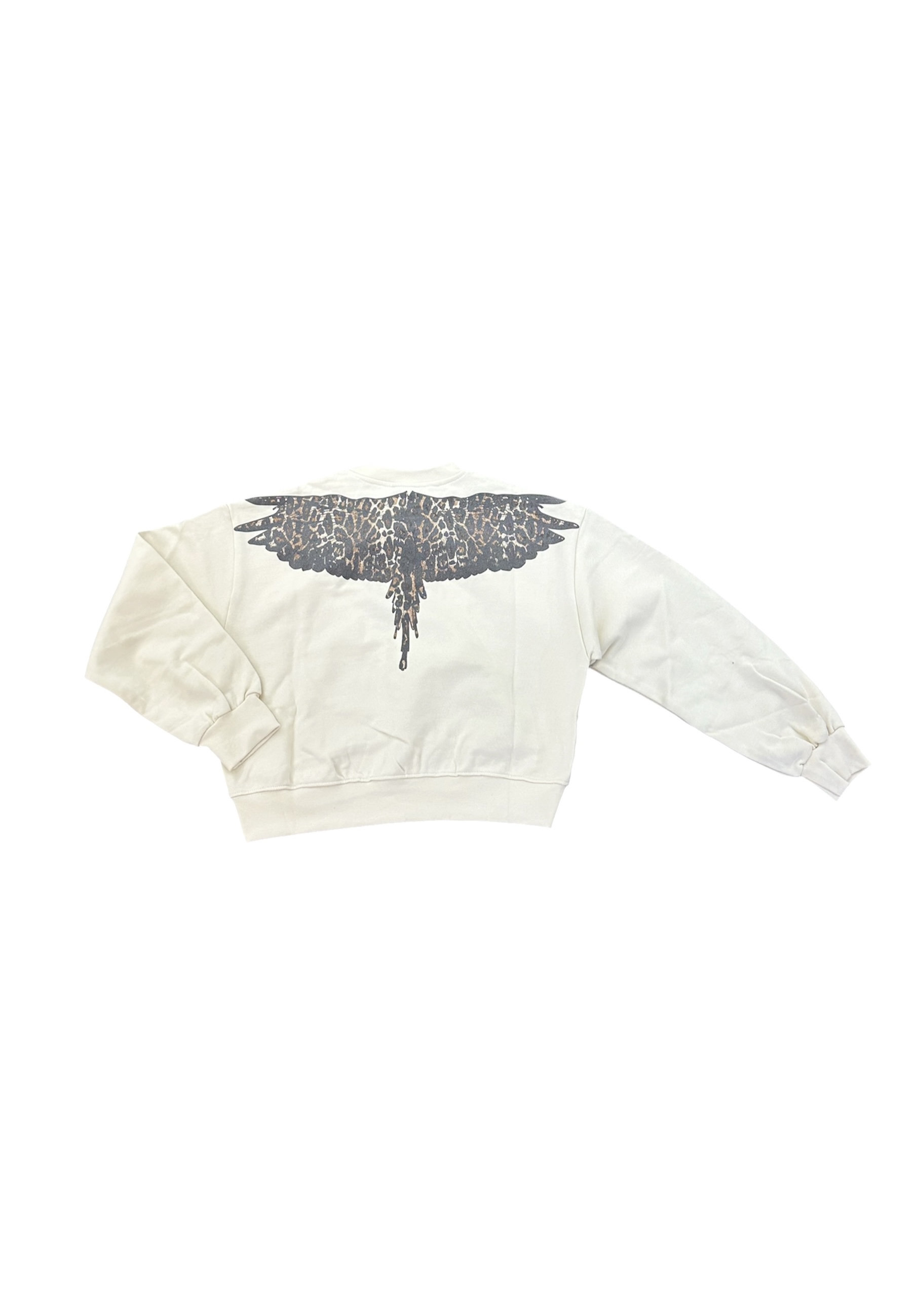 Women's crew neck sweatshirt County Of Milan with print maculated wings