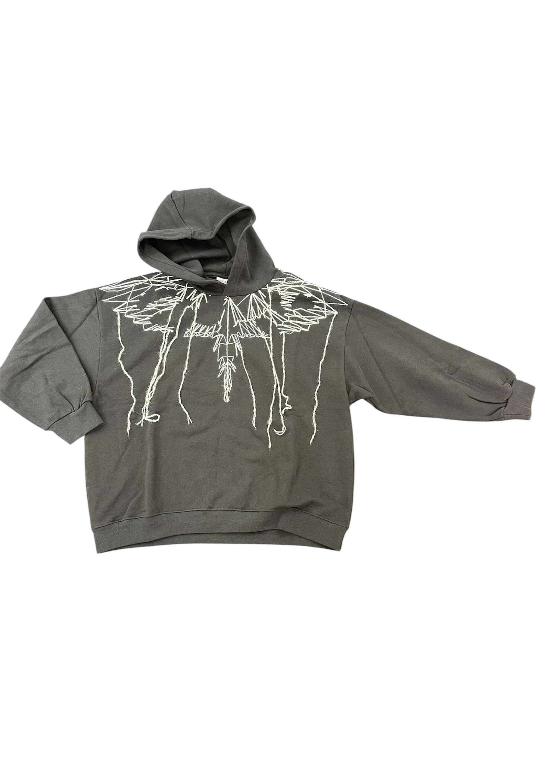 Women's Hoodie County Of Milan with embroidered wings