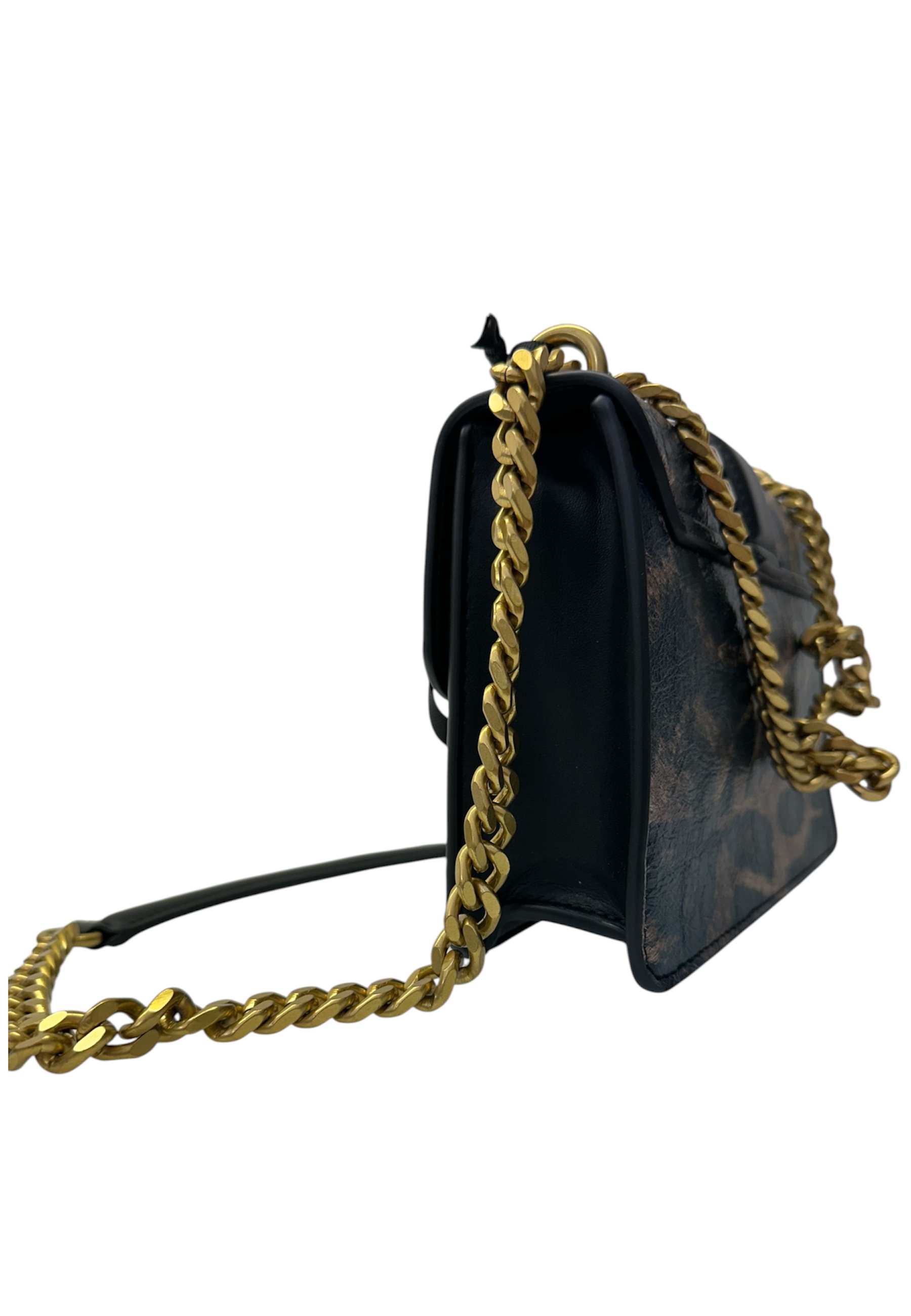 Bolsa de hombros de mujeres Just Cavalli maculado con serpiente