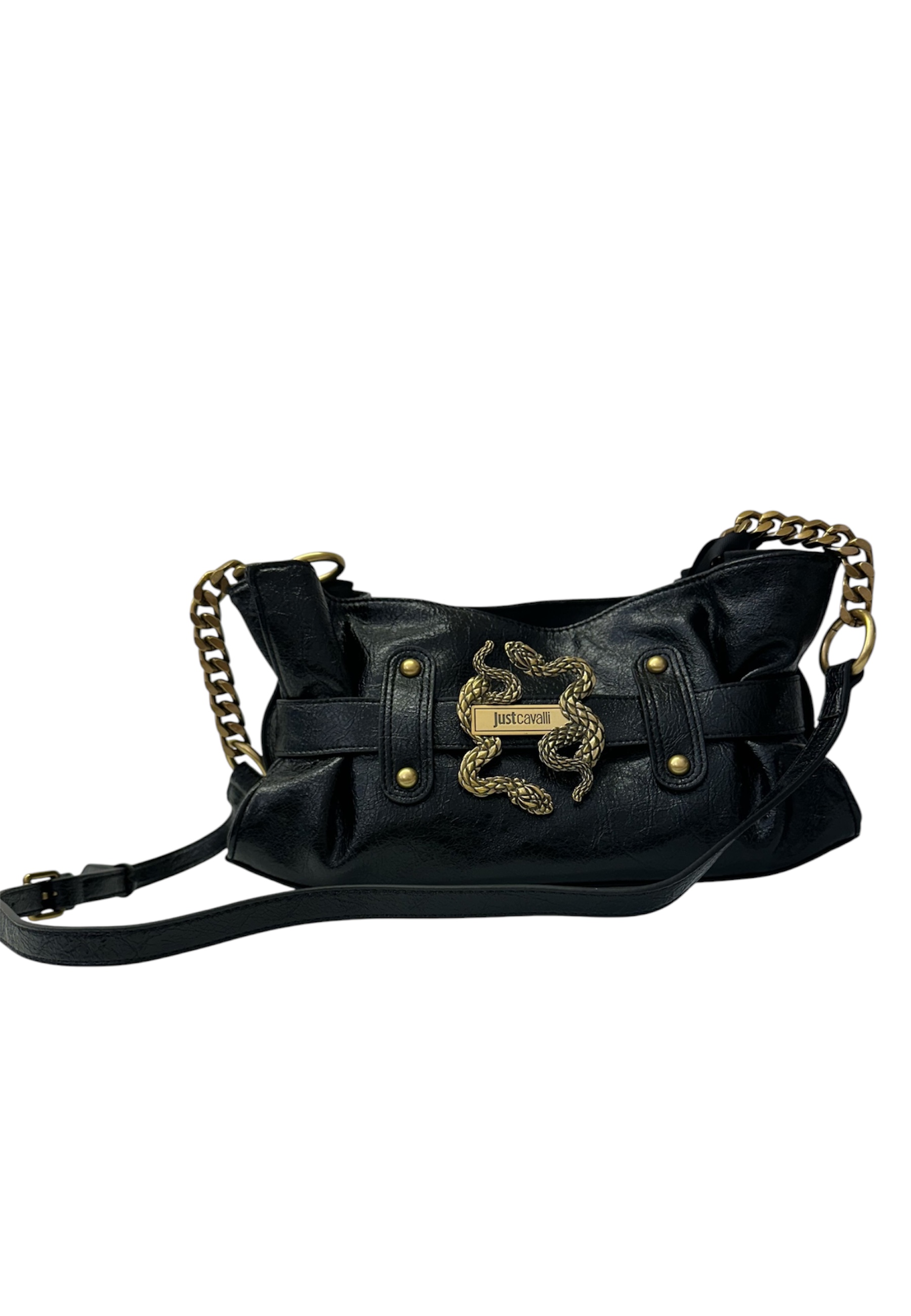 Women's Shoulder Bag Just Cavalli with snake