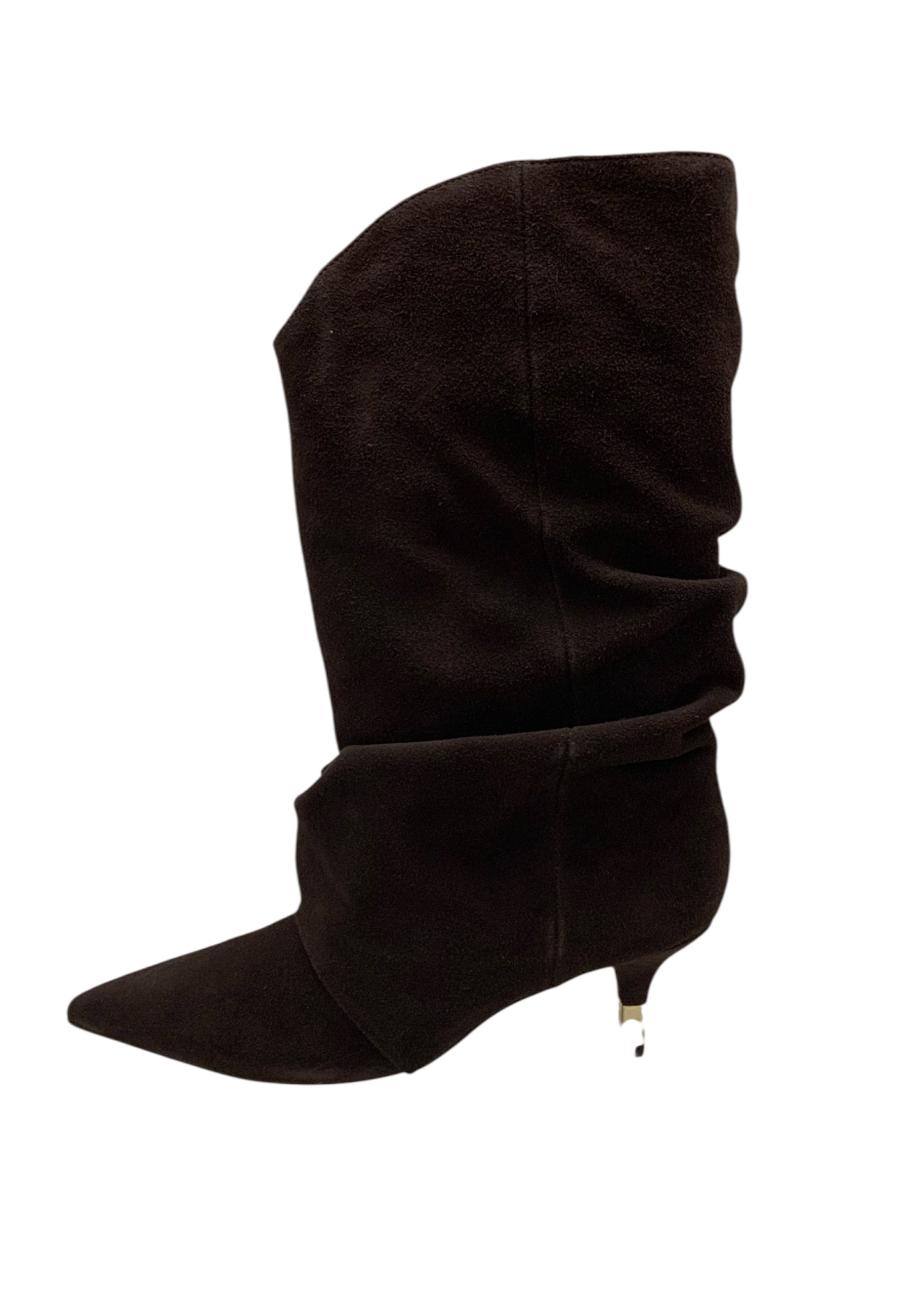 Frauen gerollte Stiefel Arezzo Ferkel 5cm