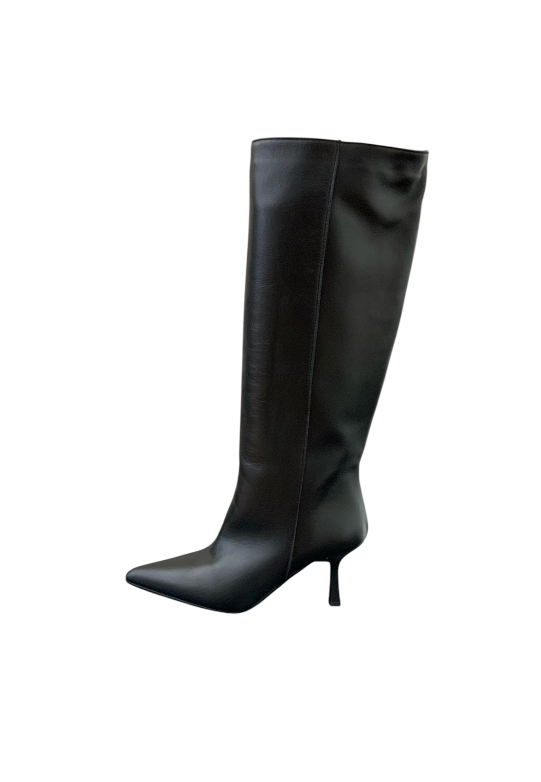 Knee boots Woman gisel moirè heel 8cm