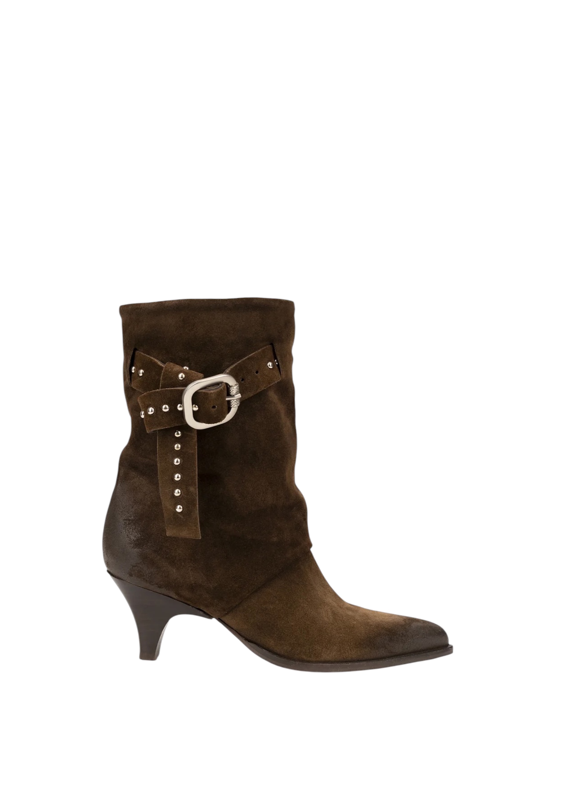 Botas tacón 7 cm Mujer Mimmu con hebilla