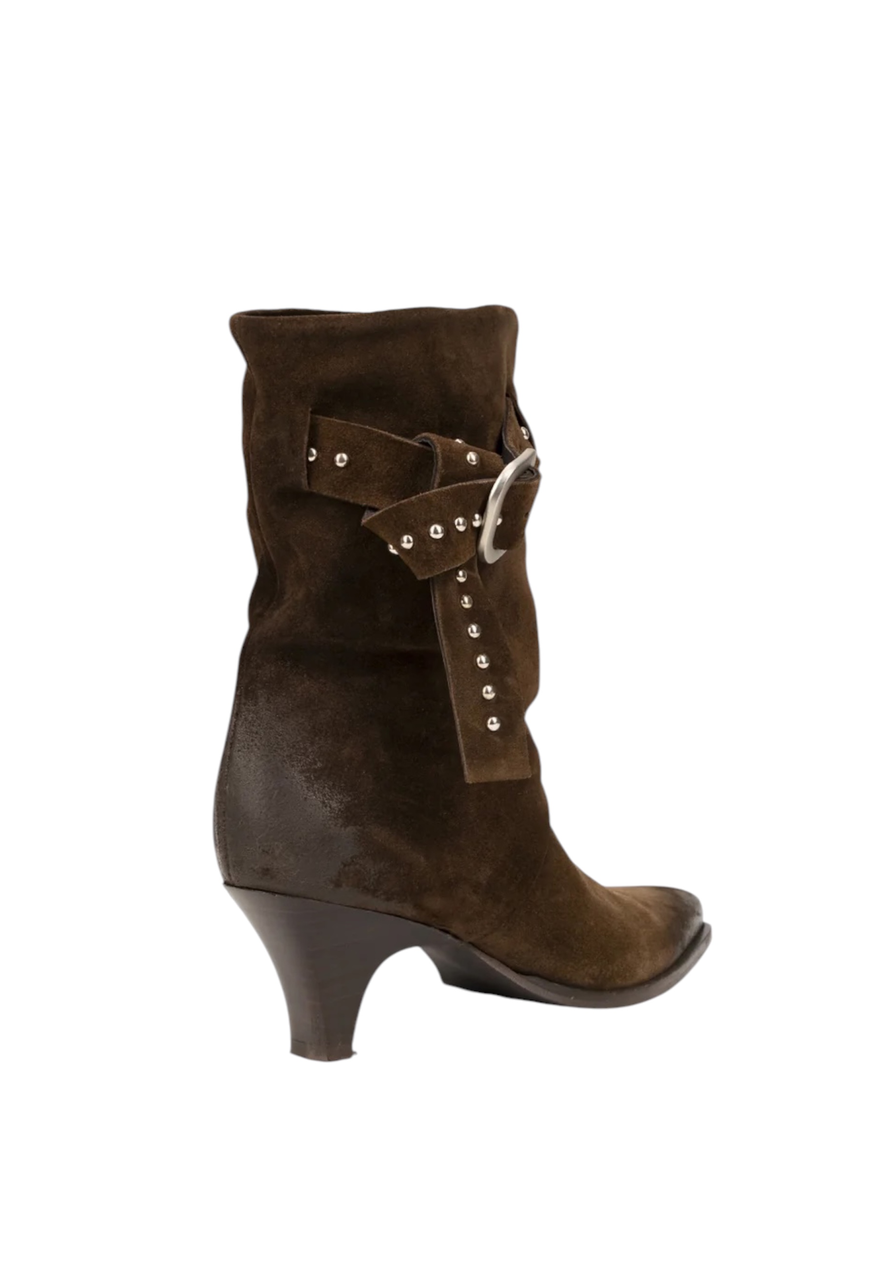 Botas tacón 7 cm Mujer Mimmu con hebilla