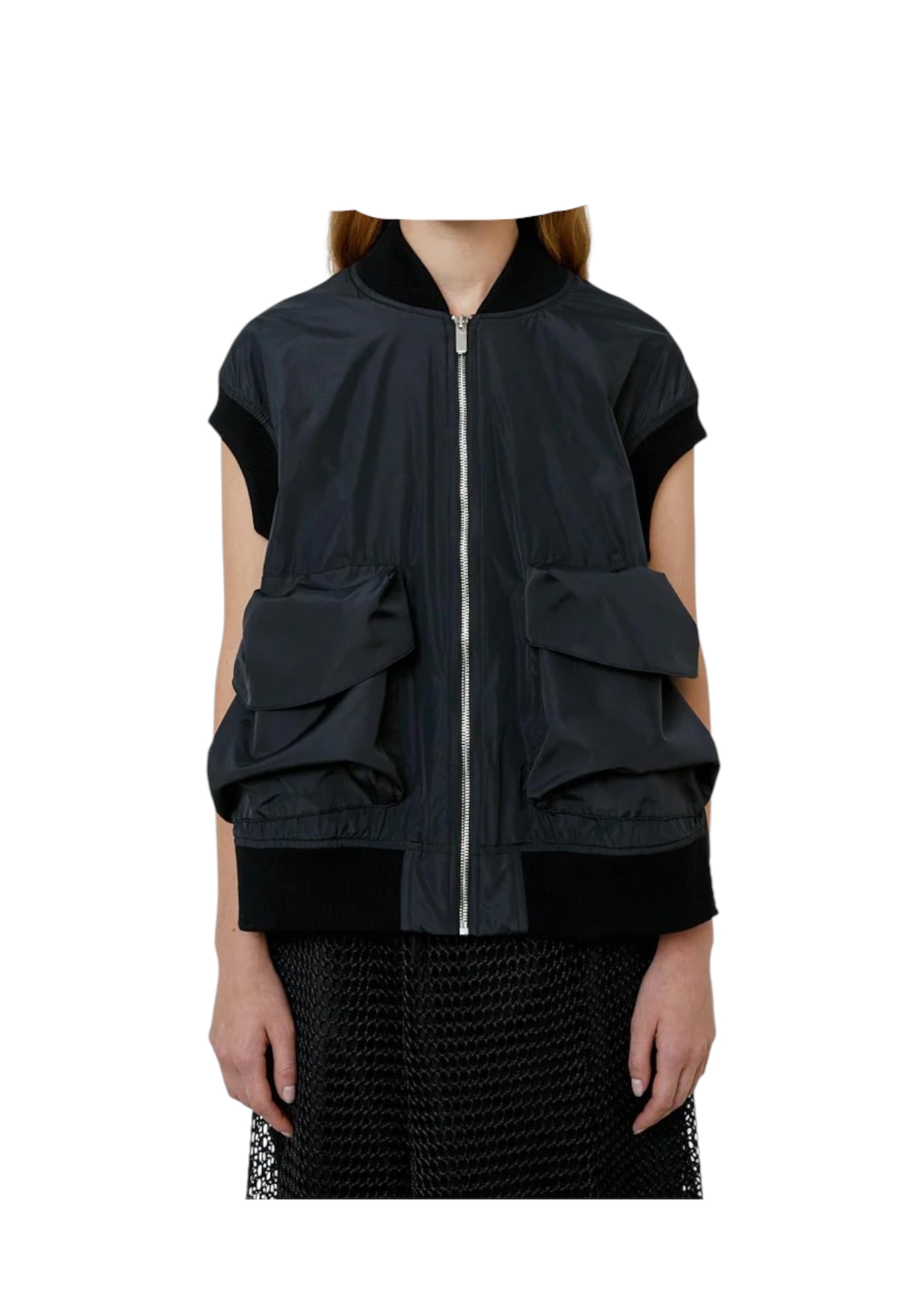 Women's waterproof vest Meimeij with tasconi