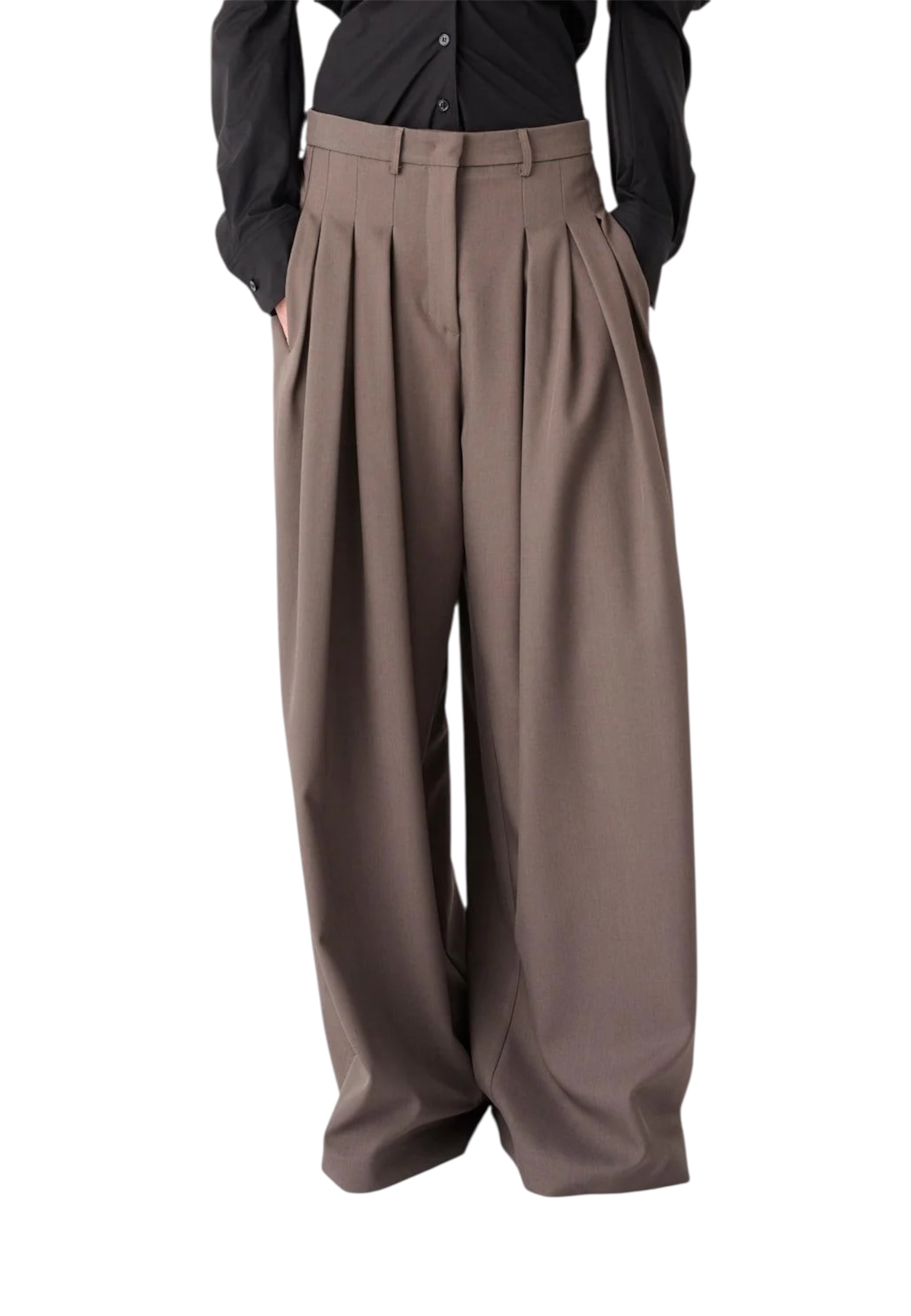 Pantalone ampio Donna MEIMEIJ con pences 