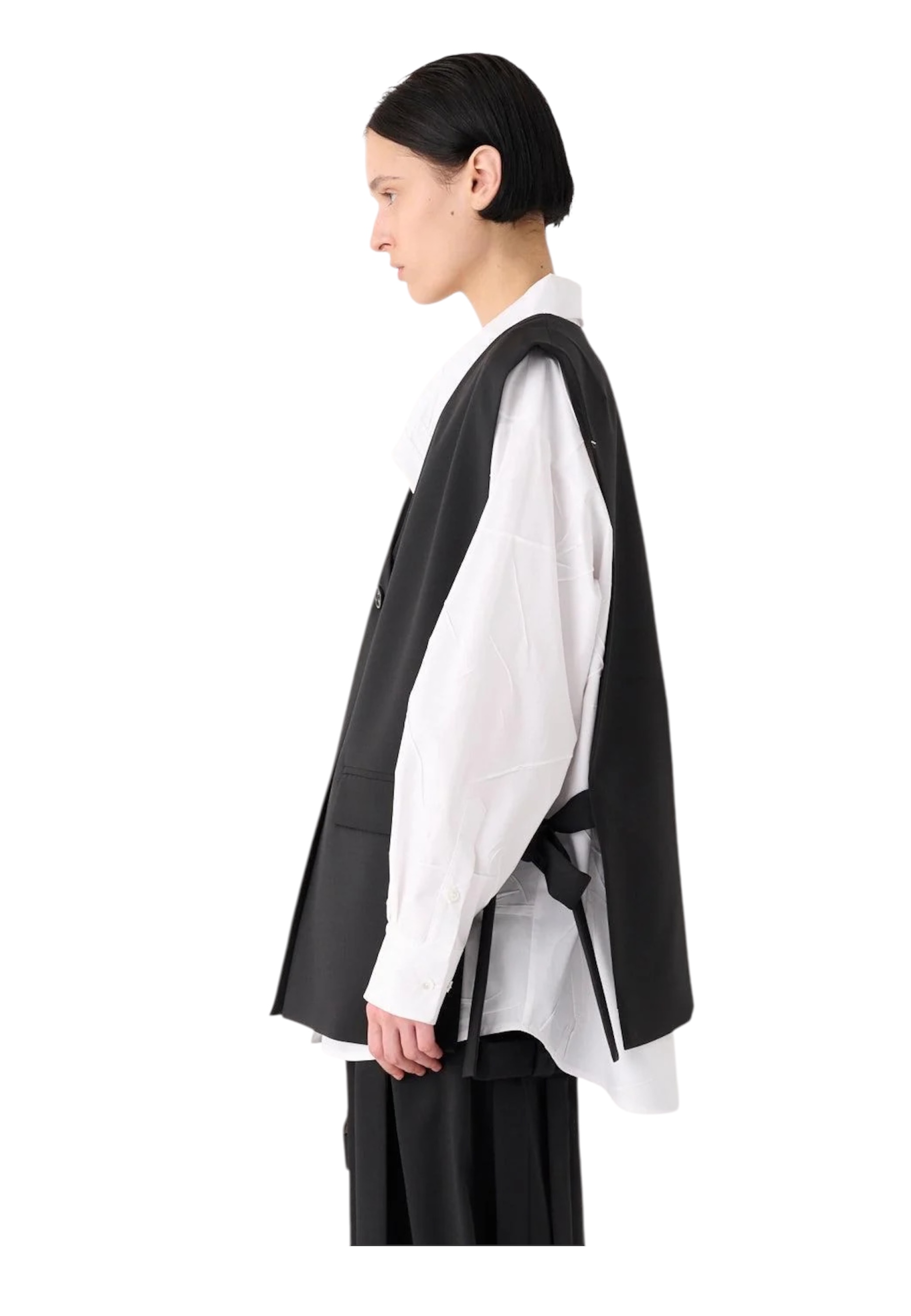 Gilet oversize Donna MEIMEIJ con fiocchi 