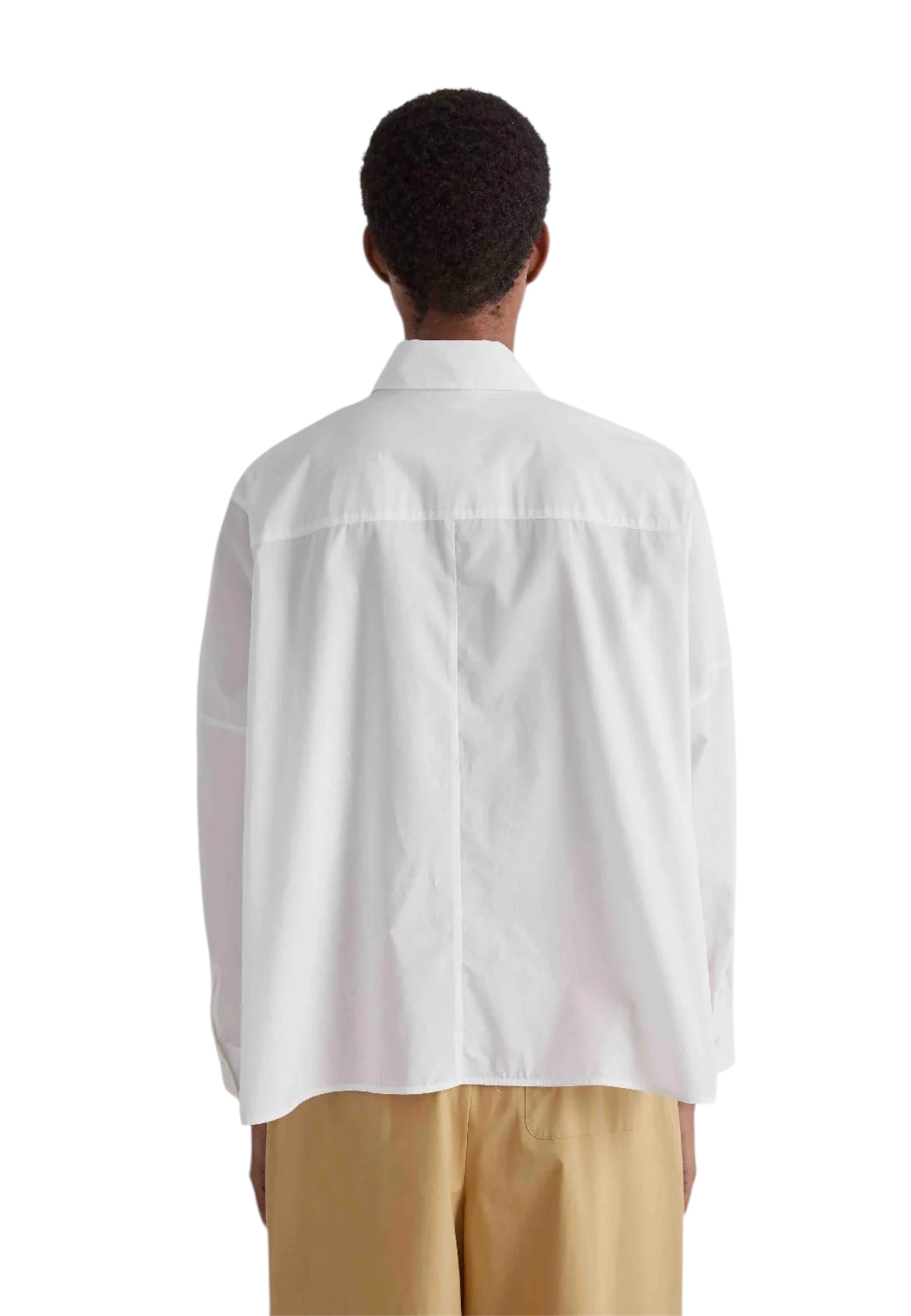 Women's Cotton Shirt Meimeij with rouches
