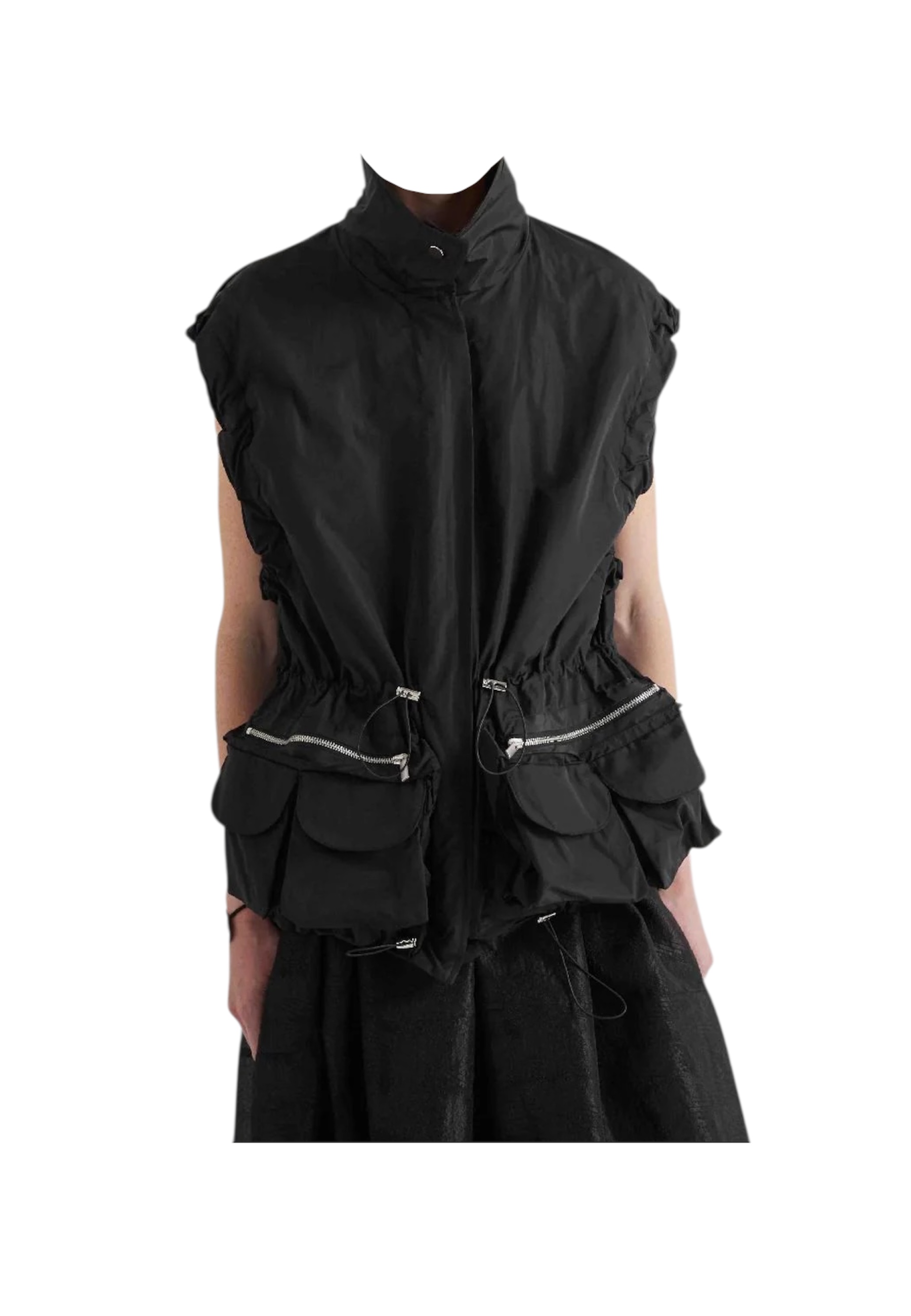 Gilet imperméable pour femmes Meimeij avec coulière