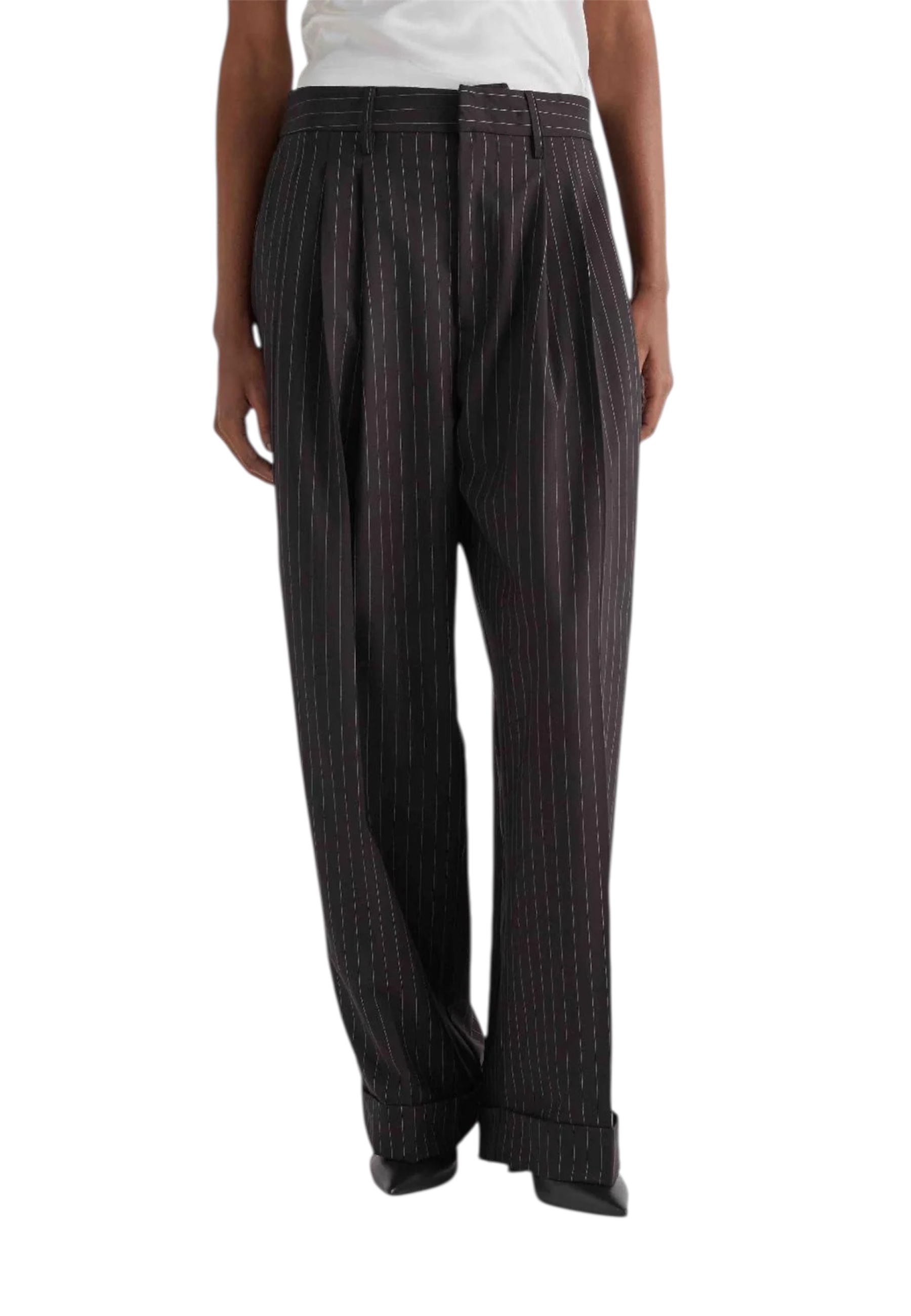 Pantalons avec pences Femmes Meimeij gessato