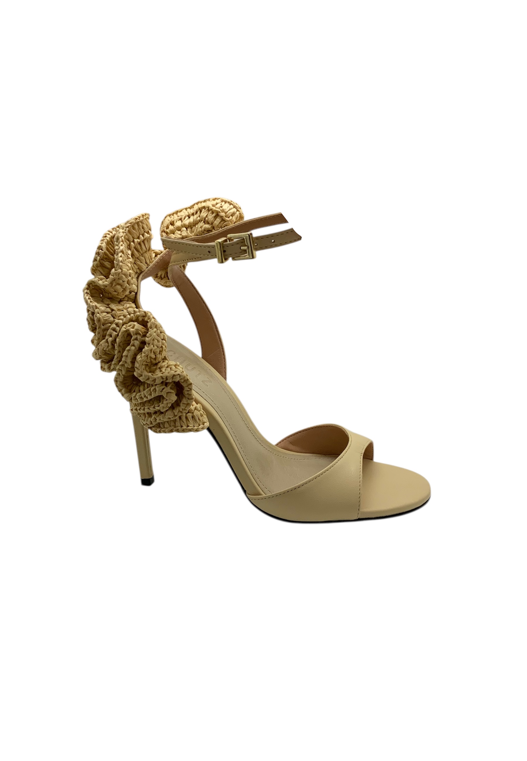 Sandalo tacco 11cm Donna SCHUTZ con accessorio in tessuto 