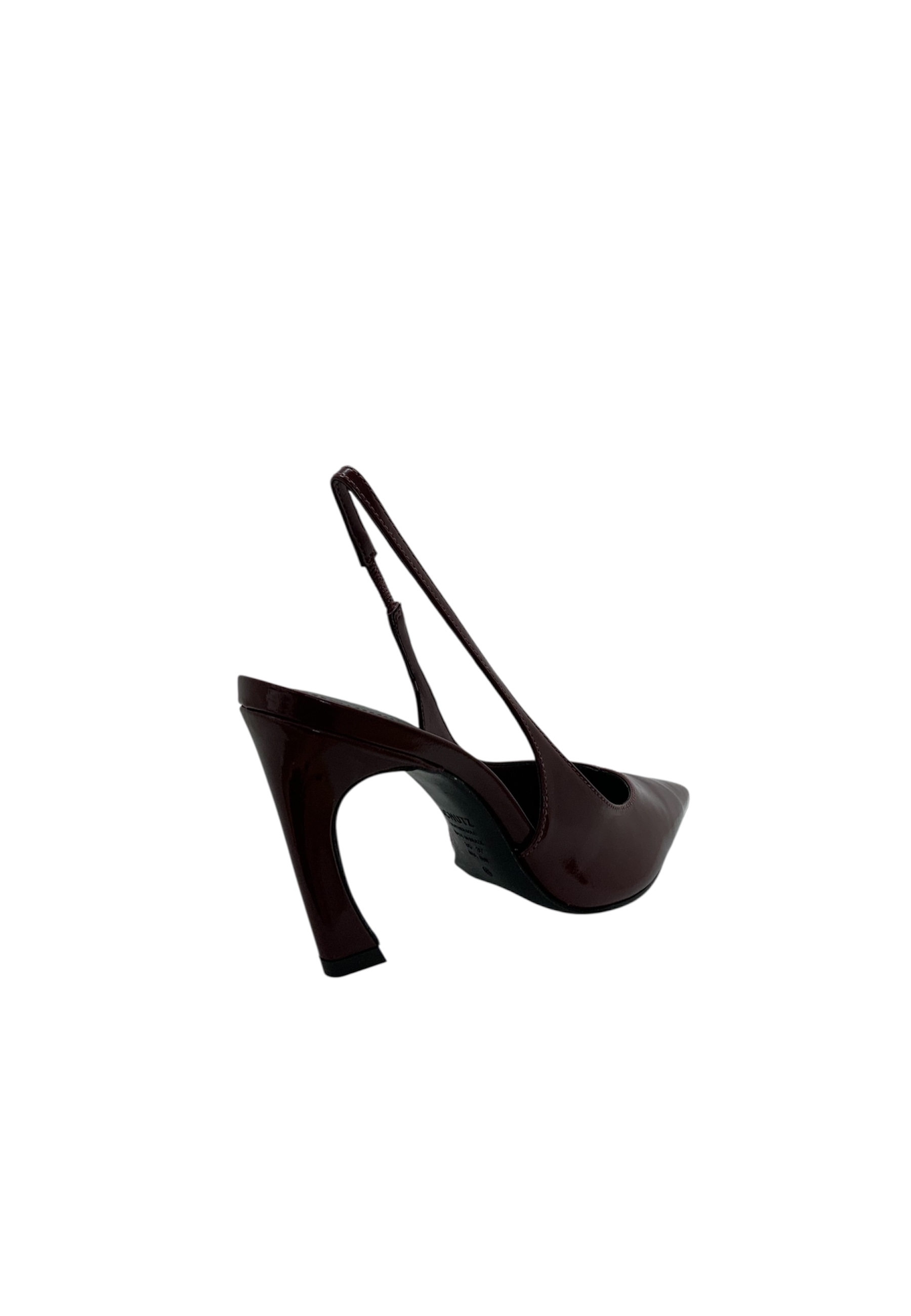 Slingback heel 10cm Woman Schutz in paint