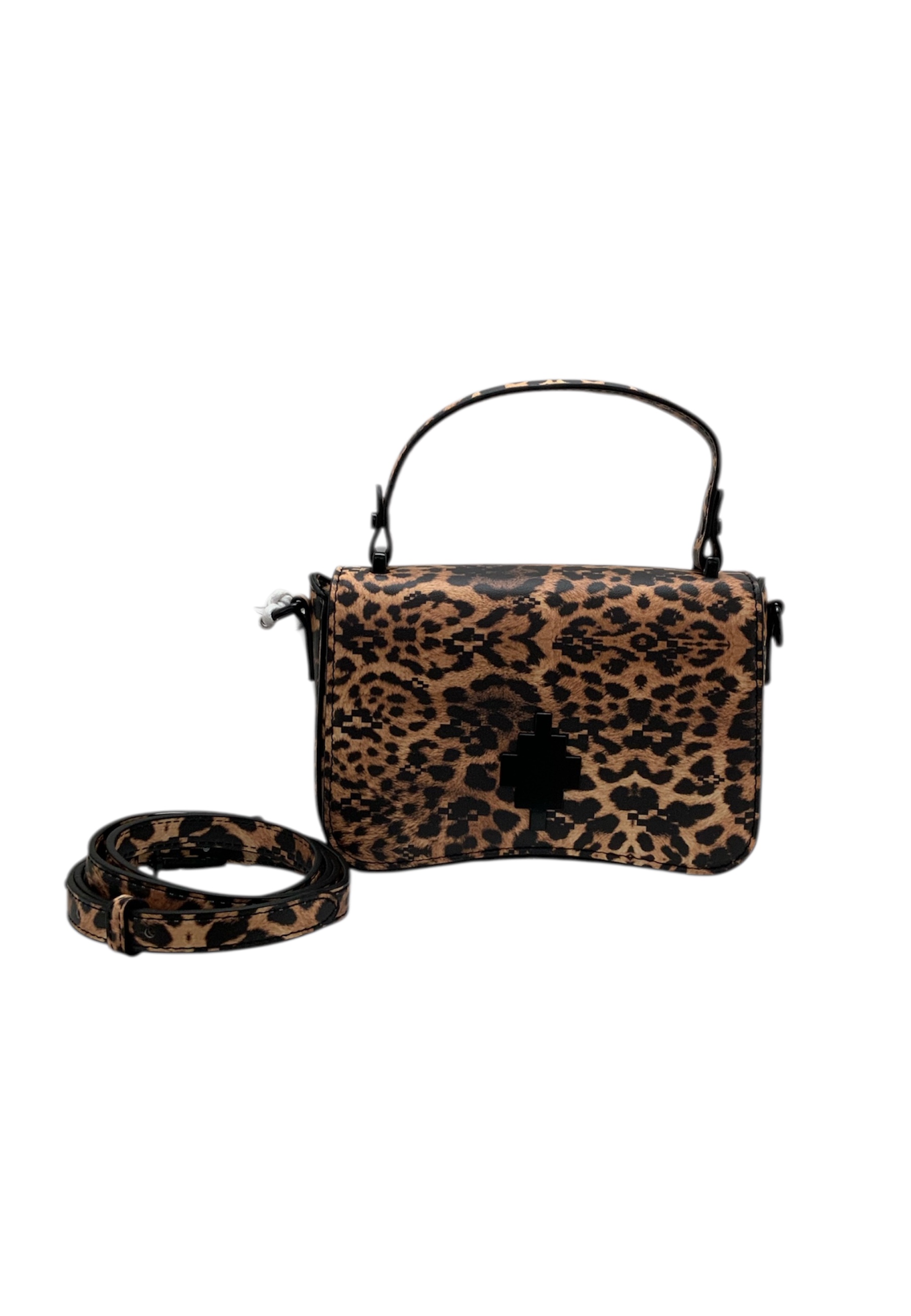 Mini bag a tracolla Donna COUNTY OF MILAN stampa leopard wings 