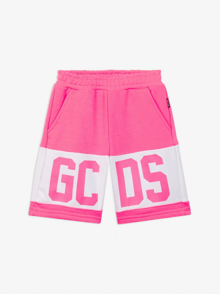 shorts tuta band logo kind/a fuchsia