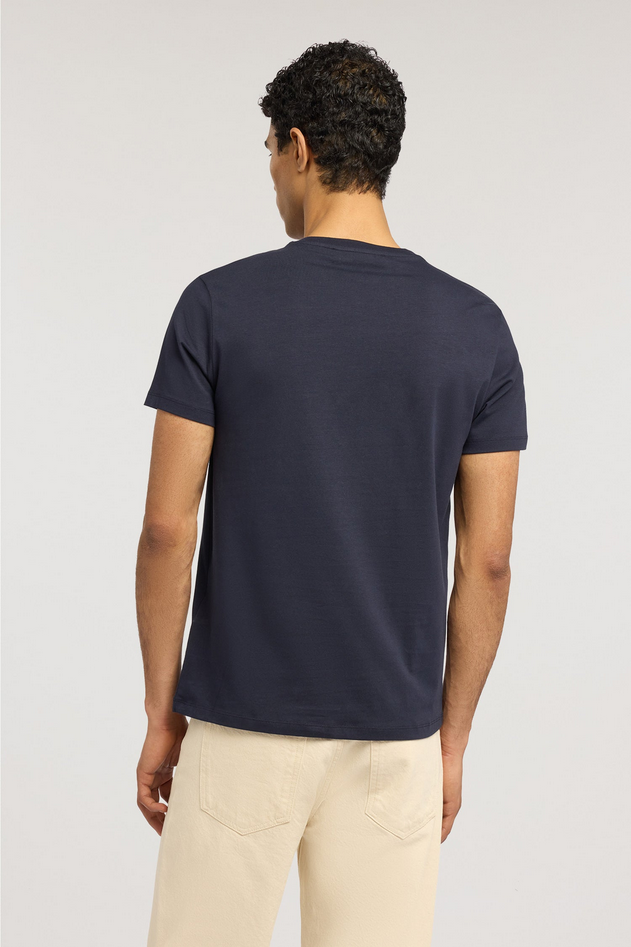 t-shirt man blue navy