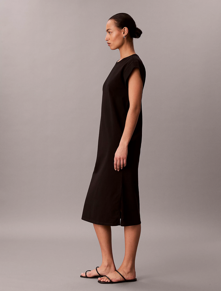abito in jersey donna nero