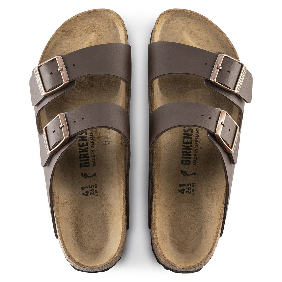 sandalo arizona unisex dark brown