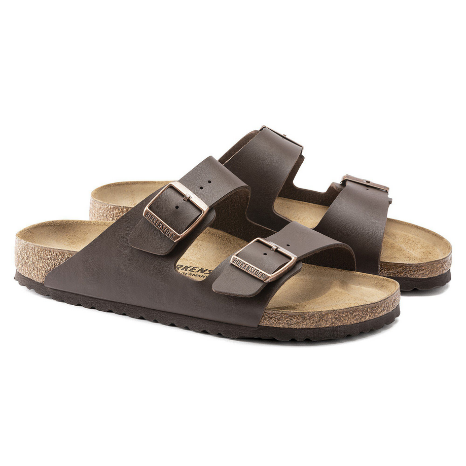 sandalo arizona unisex dark brown
