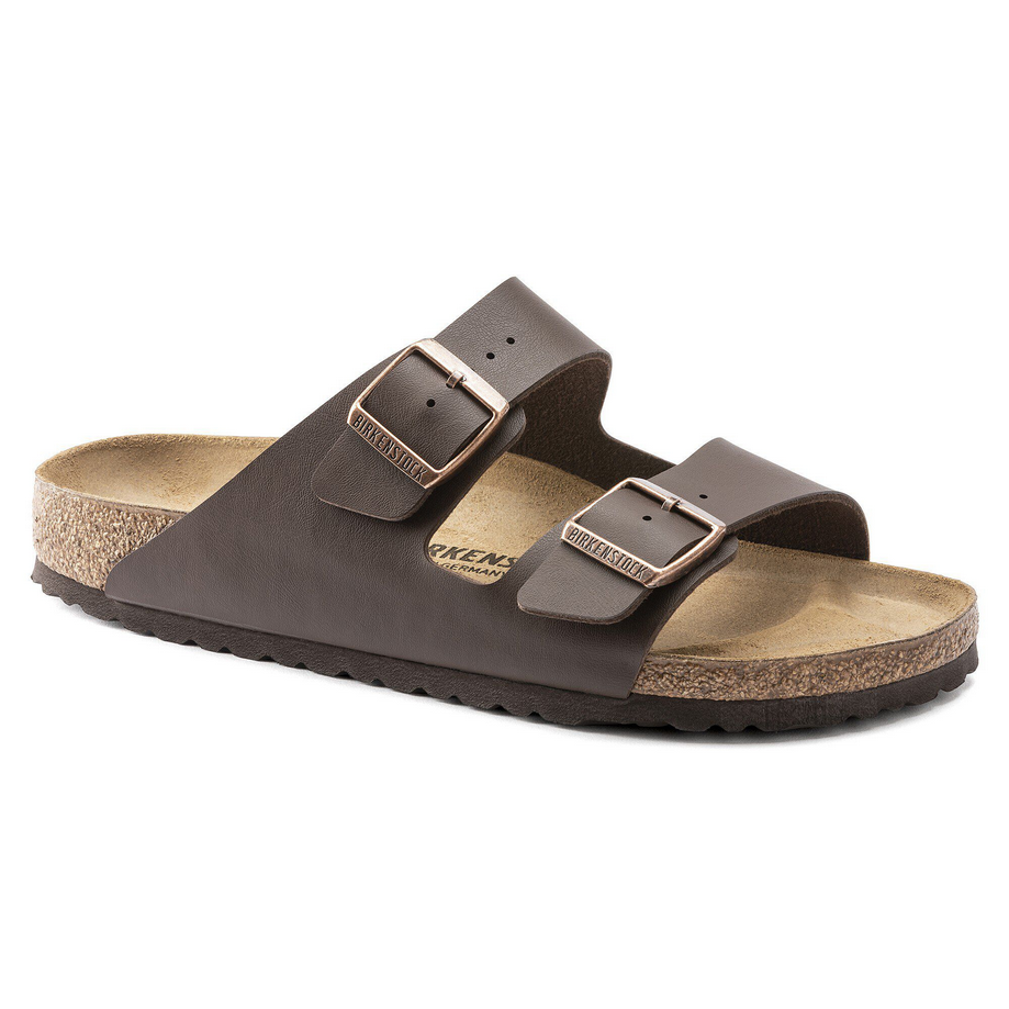 sandalo arizona unisex dark brown