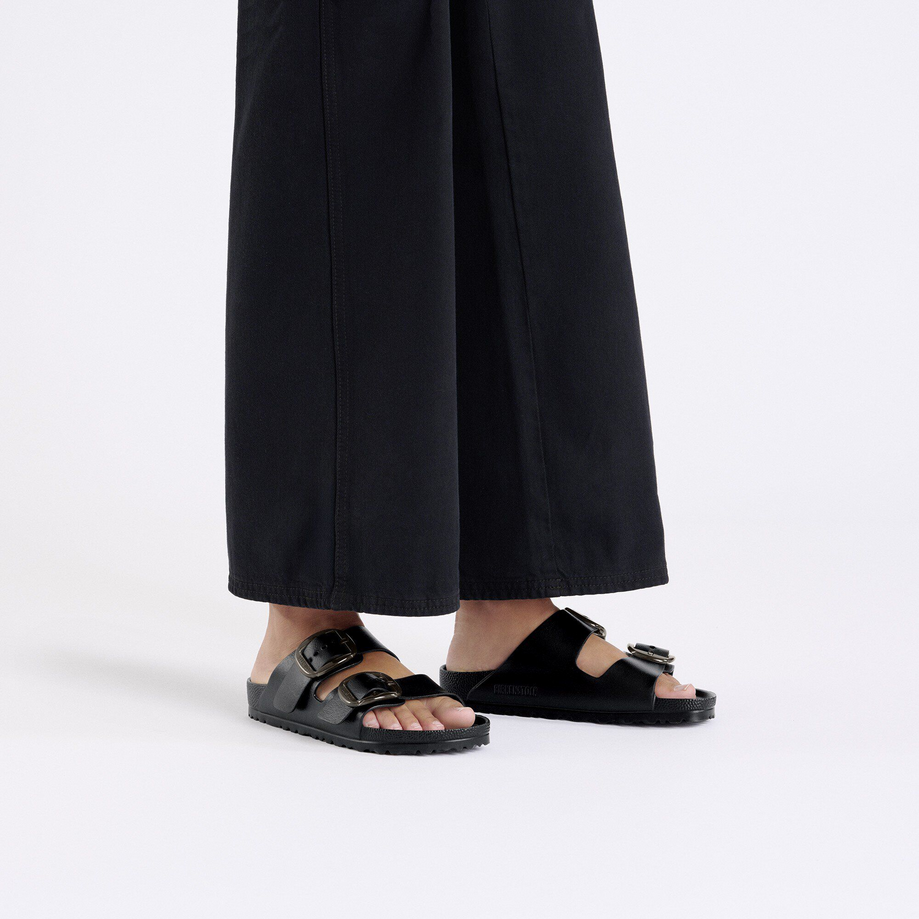 sandal arizona big buckle eva unisex black