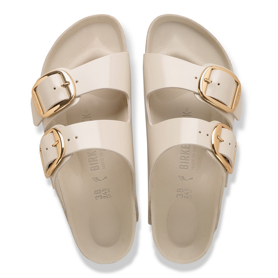 sandal arizona big buckle unisex shine oyster