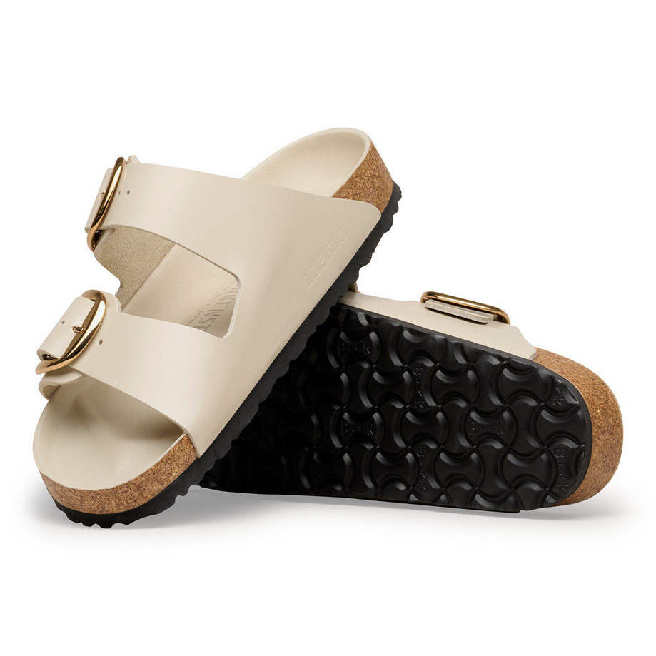 sandal arizona big buckle unisex shine oyster