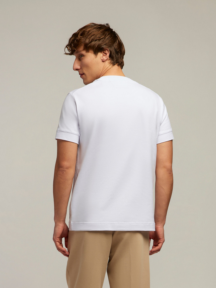 T-shirt senné j01 homme blanc