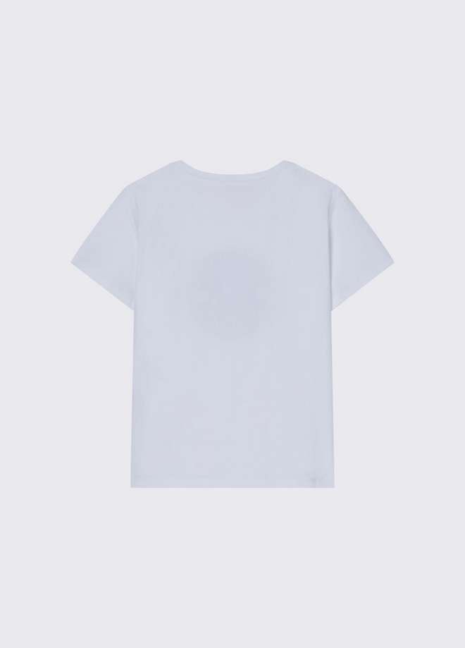 ensemble t-shirts et shoppers blanc