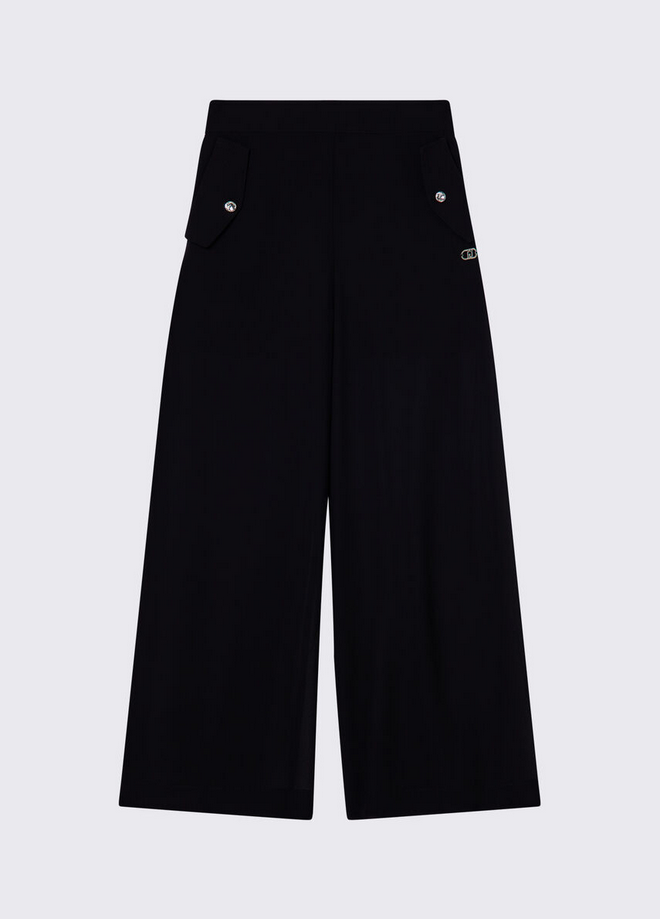 pantalone bambina nero