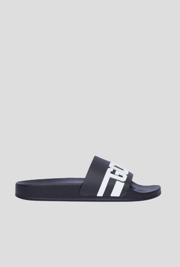 zwartwitte man slippers