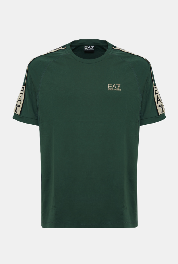 t-shirt graphic series uomo verde