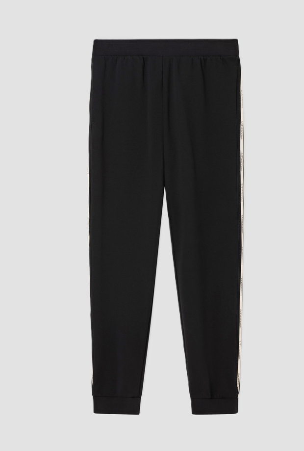 bragas pantalones hombres negro