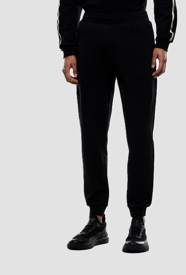 bragas pantalones hombres negro