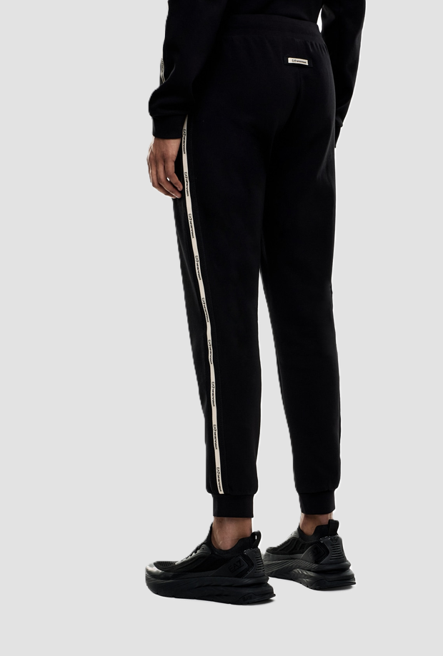 bragas pantalones hombres negro