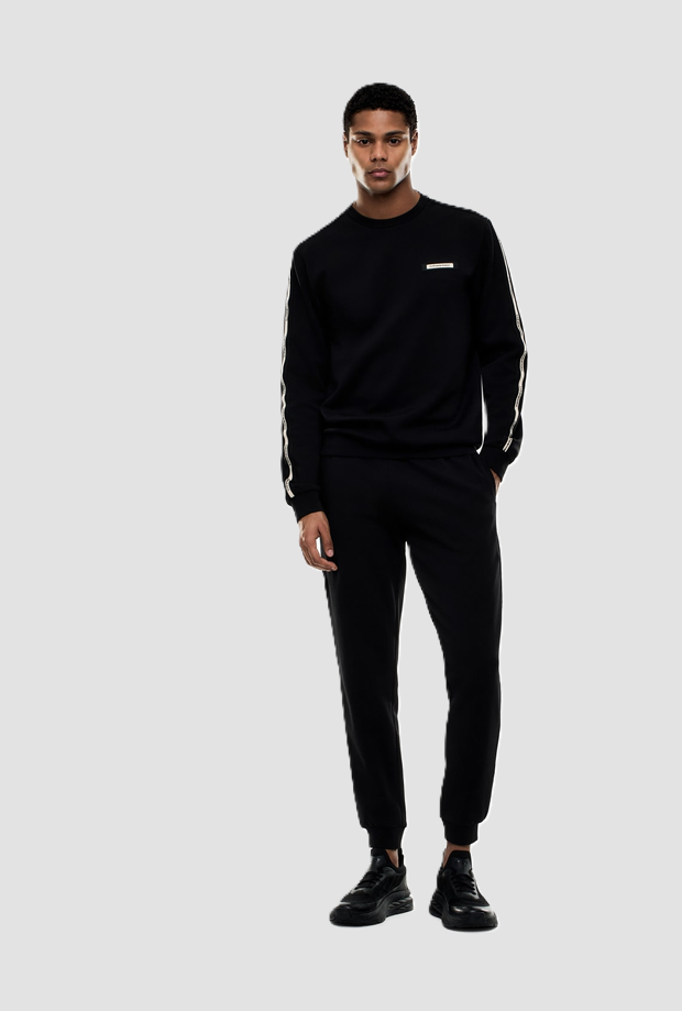 bragas pantalones hombres negro