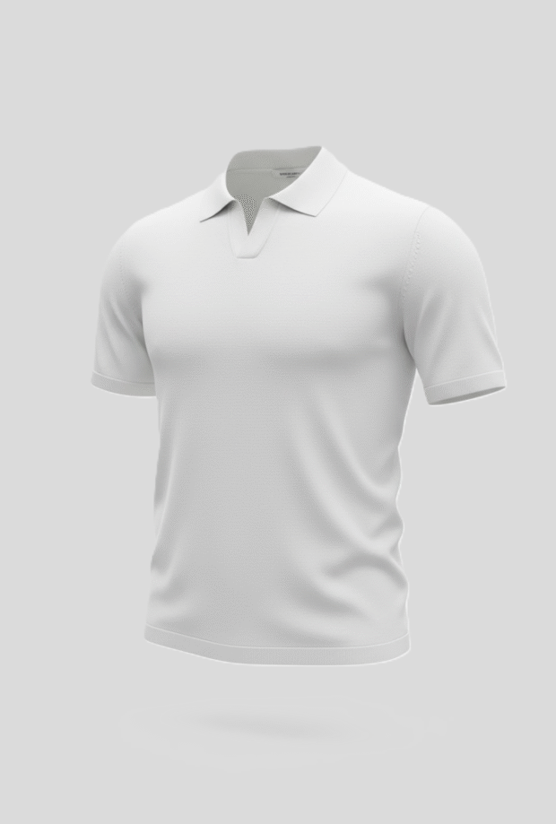 botones blanco hombre