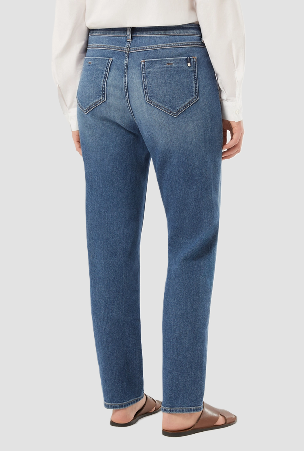 jeans slim fit woman blue