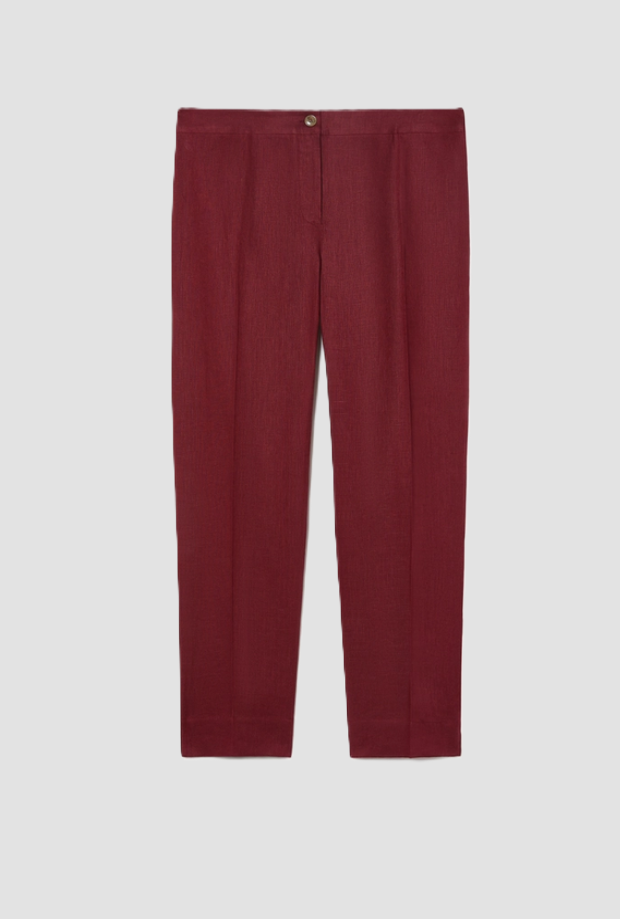 pantalone slim fit donna bourdeaux