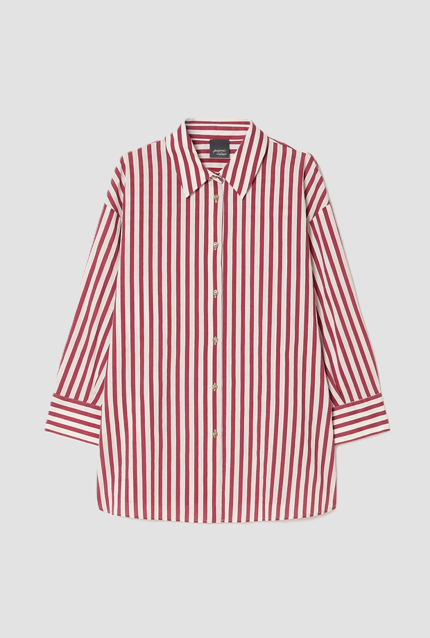 camicia a righe donna bourdeaux