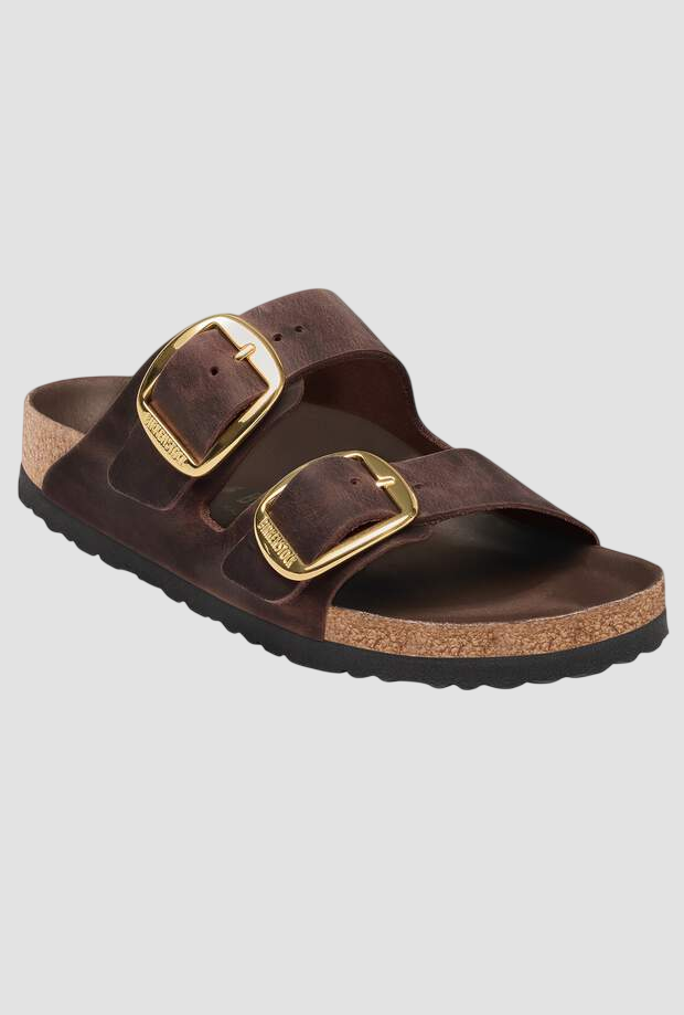 sandalo arizona big buckle unisex habana