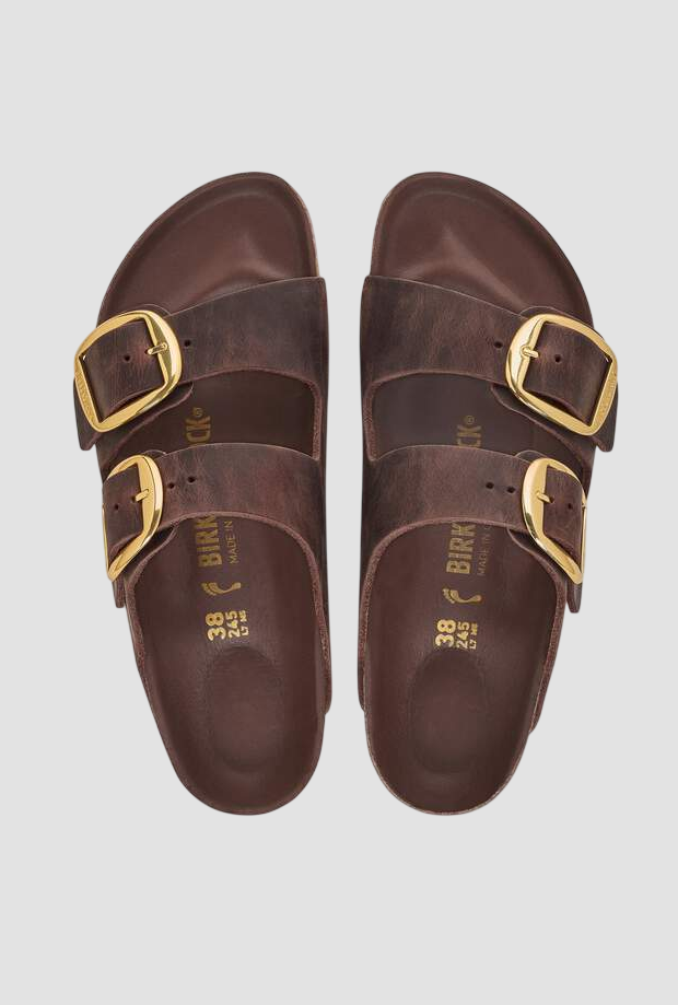 sandalo arizona big buckle unisex habana
