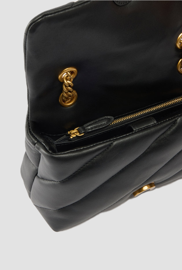 Mini Liebe Tasche Frau schwarz