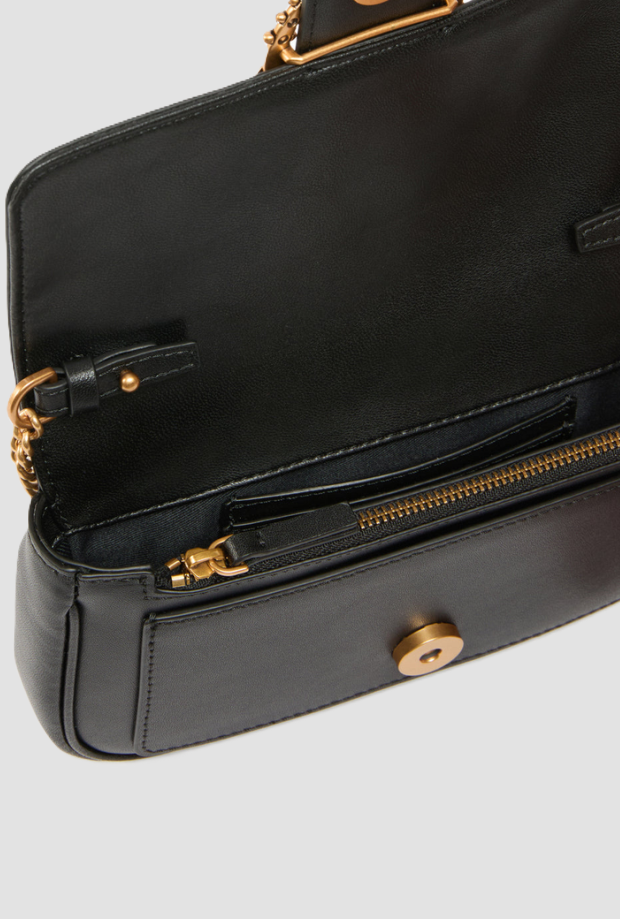 kleine Liebe Tasche Frau schwarz