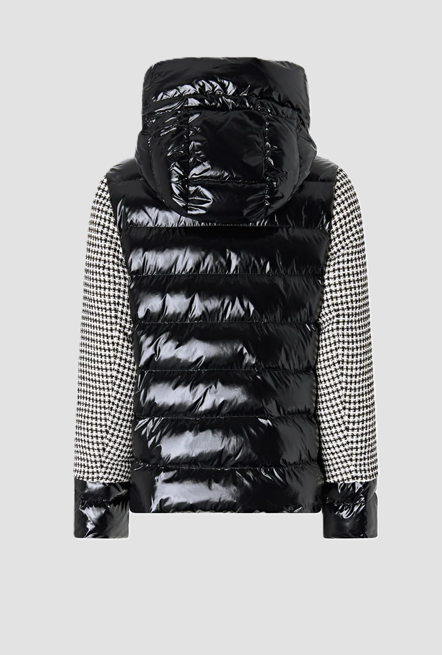 padded white-black