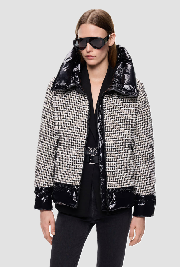 padded white-black